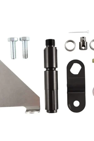 Editor’s Pick B&M Cable Bracket & Shift Lever Kit - Ford Fits Ford 4R70W Automatic Transmissions.