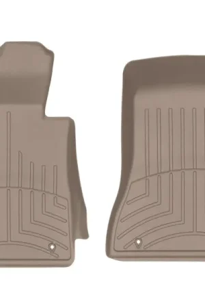 Limited Edition WeatherTech 2017+ BMW 5-Series Front FloorLiner - Tan (xDrive Only - Does Not Fit RWD) | Graveyard Performance