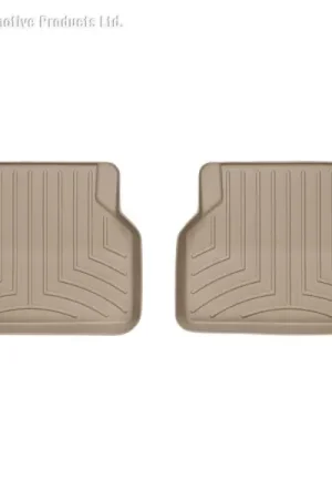 WeatherTech 04-10 BMW 5-Series (E60) Rear FloorLiner - Tan | Graveyard Performance Bargain