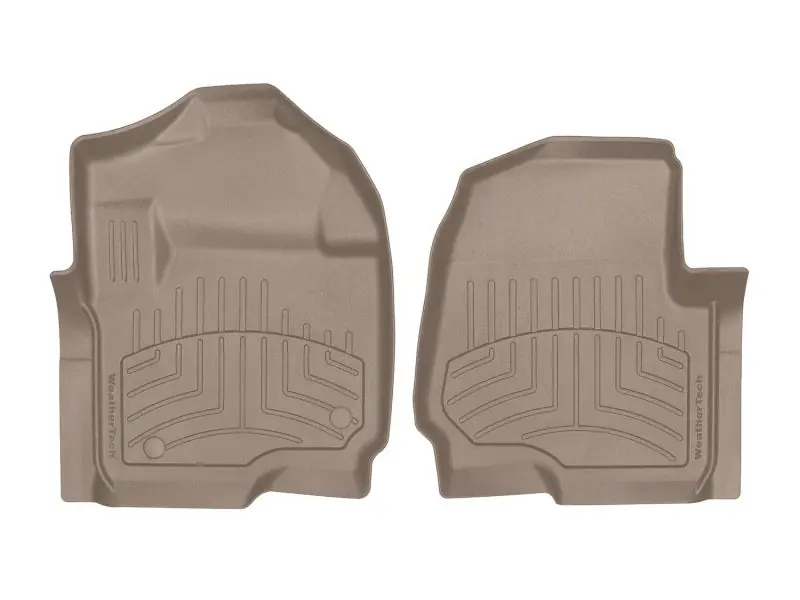 Premium WeatherTech 11-21 Dodge Charger (RWD)/Chrysler 300 & 300C (RWD) Front FloorLiner HP - Tan | Graveyard Performance