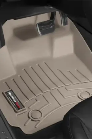 WeatherTech 05-12 Chevrolet Corvette Front FloorLiner - Tan | Graveyard Performance Special Offer