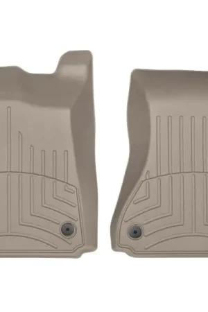 WeatherTech 12+ Audi A6/S6 Front FloorLiner - Tan | Graveyard Performance Hassle-Free Returns
