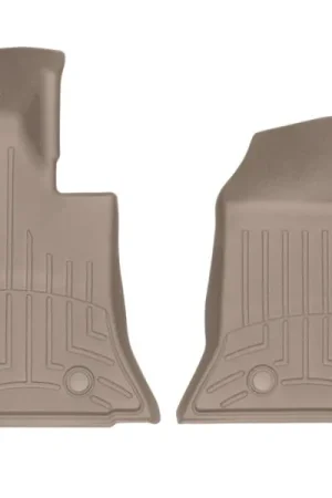 WeatherTech 14+ Chevy Corvette Front FloorLiner - Tan | Graveyard Performance Free Delivery
