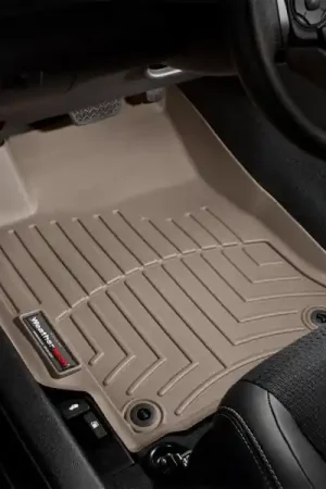 Weekend Sale WeatherTech 2015+ BMW 2-Series Front FloorLiner - Tan | Graveyard Performance