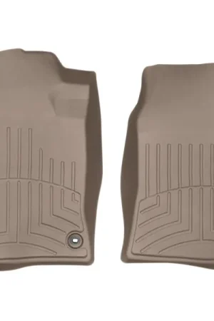 WeatherTech 2016+ Honda Civic Sedan Front FloorLiner - Tan | Graveyard Performance Don’t Miss Out