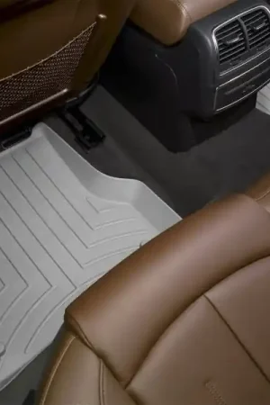 WeatherTech 98-00 BMW 323i Rear FloorLiner - Grey | Graveyard Performance Fast Shipping