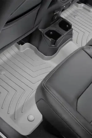 WeatherTech 2022+ Honda Civic (Sedan & Hatchback w/2nd Row USB Ports) Rear FloorLiner - Grey | Graveyard Performance Trusted Brand