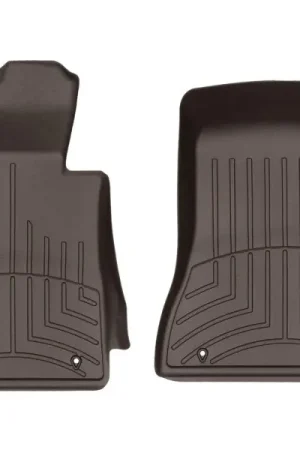 WeatherTech 2017+ BMW 5-Series Front FloorLiner - Cocoa (xDrive Only - Does Not Fit RWD) | Graveyard Performance Price Cut