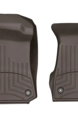 WeatherTech 2019+ Audi A6 (Sedan Only) Front FloorLiner - Cocoa | Graveyard Performance Popular