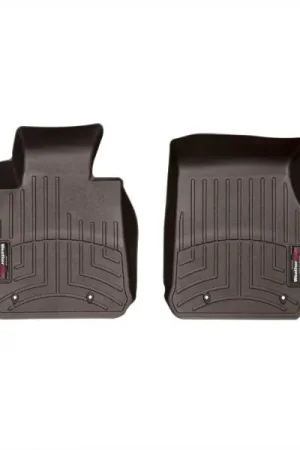 WeatherTech 2014+ BMW 2-Series Front FloorLiner - Cocoa | Graveyard Performance Discount