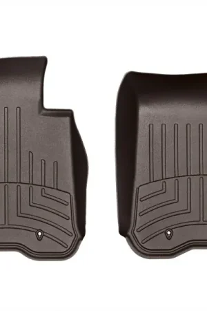 Warranty Included WeatherTech 2014+ BMW 4-Series Front FloorLiner - Cocoa | Graveyard Performance