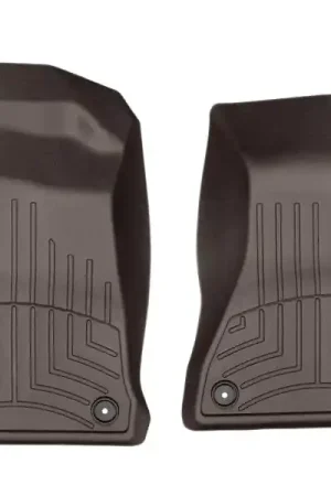 WeatherTech 2017+ Audi A4 Front FloorLiner - Cocoa | Graveyard Performance Premium