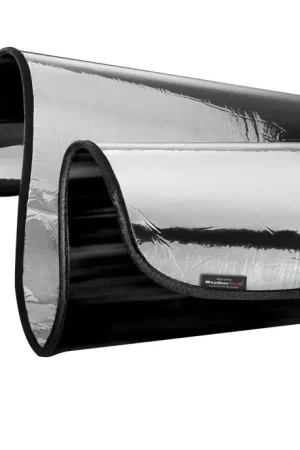 WeatherTech 2024 Ford Mustang SunShade - Silver/Black | Graveyard Performance Trusted Brand