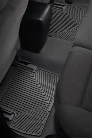 Wholesale WeatherTech 11+ BMW 5-Series Rear Rubber Mats - Black | Graveyard Performance