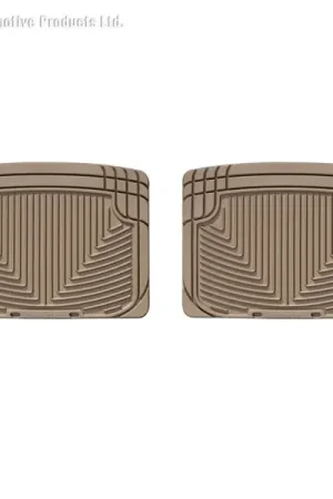 WeatherTech 93 Mercedes-Benz 300CE Rear Rubber Mats - Tan | Graveyard Performance Exclusive