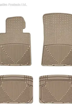 Grab Now WT Rubber Mats - Rear - Tan | Graveyard Performance
